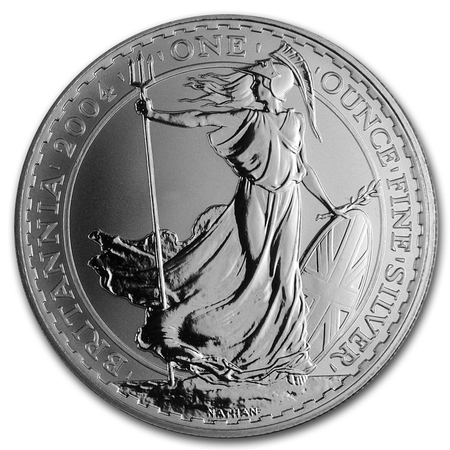 Engeland Britannia 2004 1 ounce silver